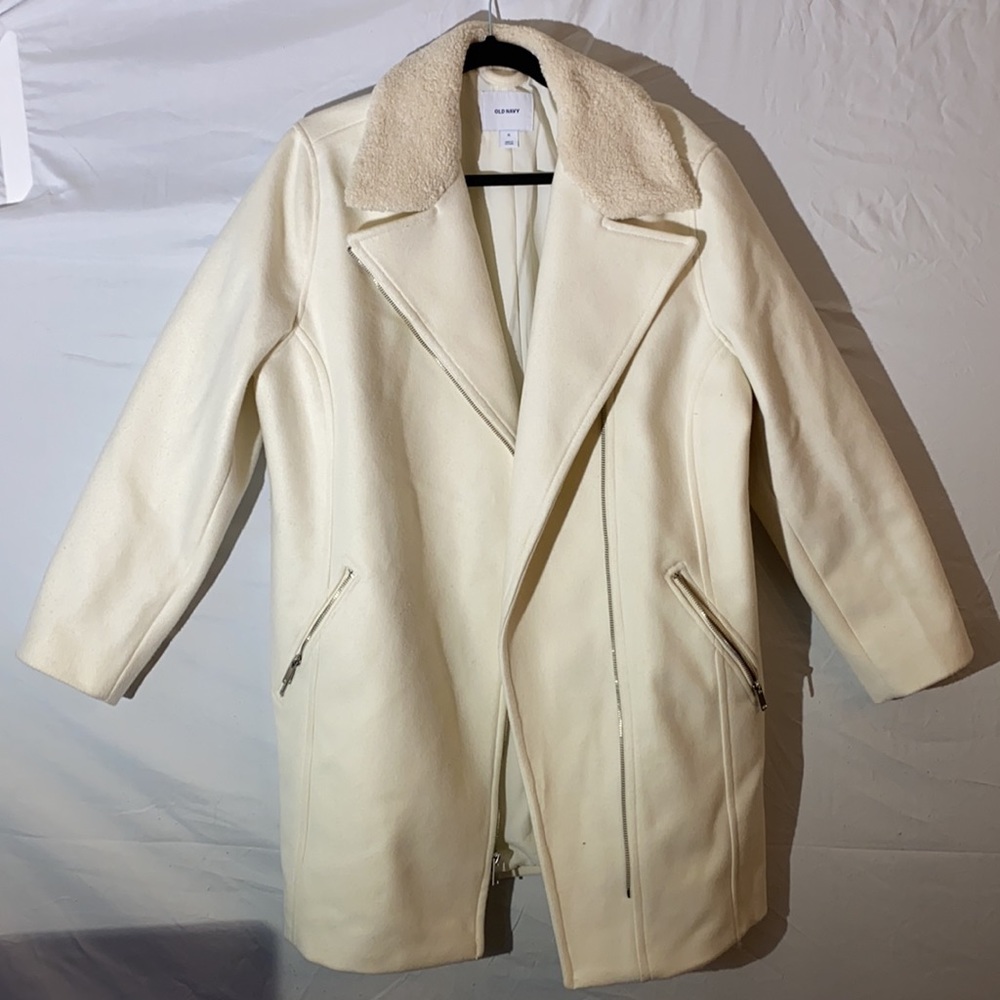 Old Navy Long-Line Brushed-Felt Sherp Dumpling New